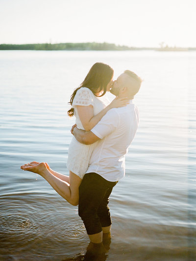Winnipeg Wedding Photography - Manitoba Wedding Photographer - Romantic Timeless Wedding Photos - Engagement Photos in Whiteshell Provincial Park, Nutimik Lake - Kenora Wedding Photographer - Cabin Wedding Photographer