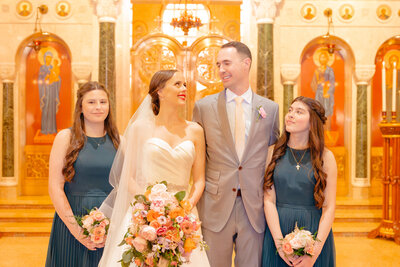 St Sophia's Greek Orthodox Church Wedding in the Spring in DC