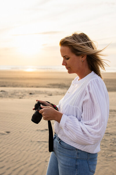 Gwenda van den Berg strand