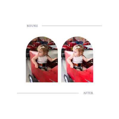 before and after of NPS Photography Lightroom Mobile Preset