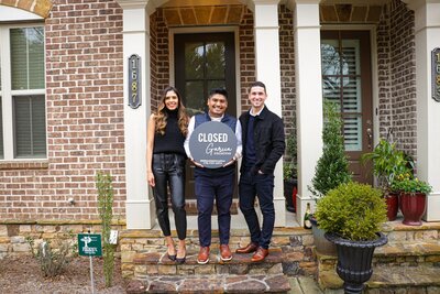 Team of three Atlanta real estate agents from the Garcia Collective.