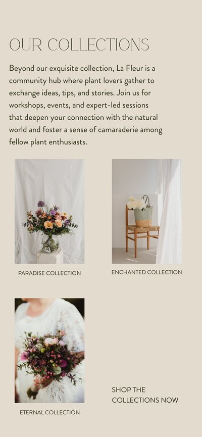 La Fleur Botanical Boutique Mobile Mockup Portfolio