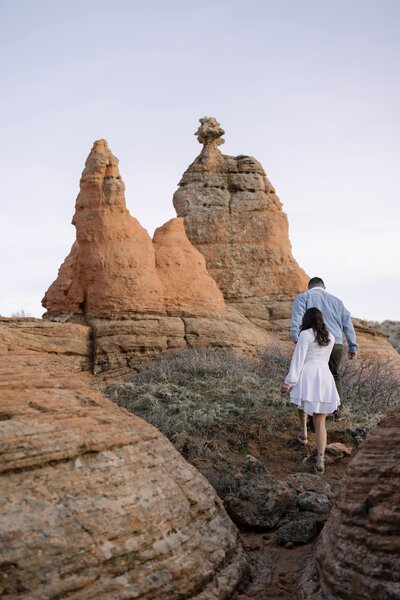 Wyoming Desert Adventure Elopement