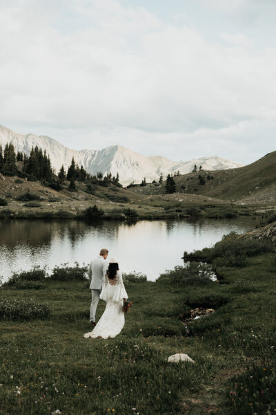 Loveland Pass elopement in Colorado.