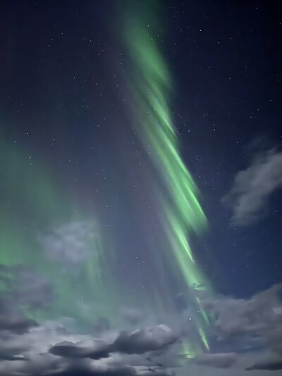 Northern Lights in Iceland. October 2025
