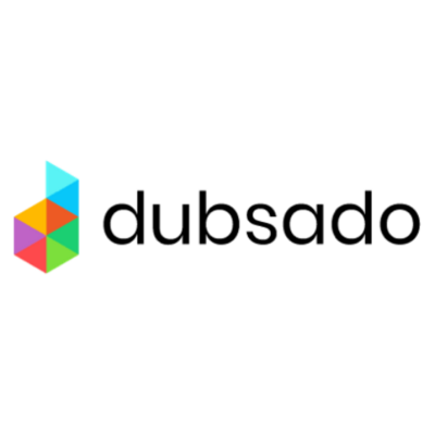 Dubsado Logo with colorful icon