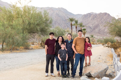 Auburn CA Family of 6 family photo