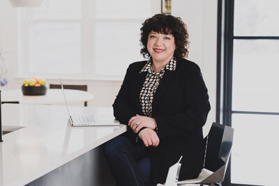 Desiree Peterson in her office
