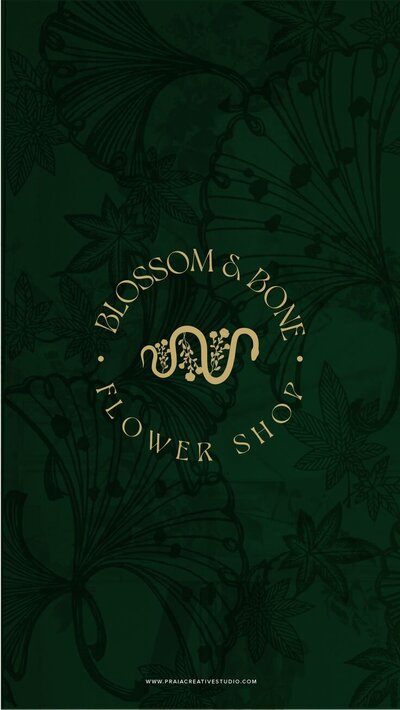 Responsive Shopify website for floral business designed by Praia Creative Studio