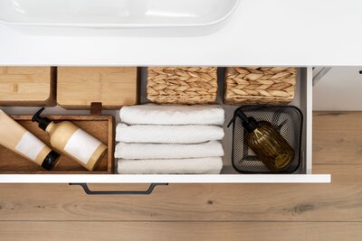 Organized Bathroom Drawer