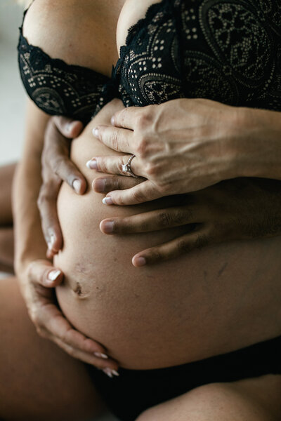maternity studio photography