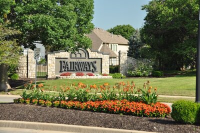 Commercial landscape company project in Kansas City: Fairways location