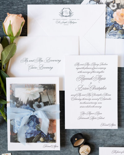 Rhode Island wedding invitations