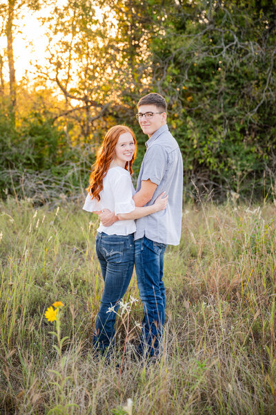 Denton engagement photo by Brittany Barclay Photography