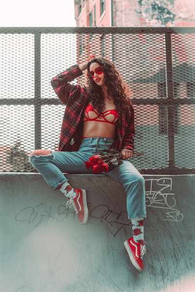 Burnside skatepark portrait photography