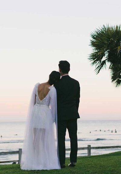 Beach Wedding at The Adamson House