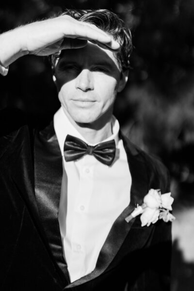 Black and white editorial photography