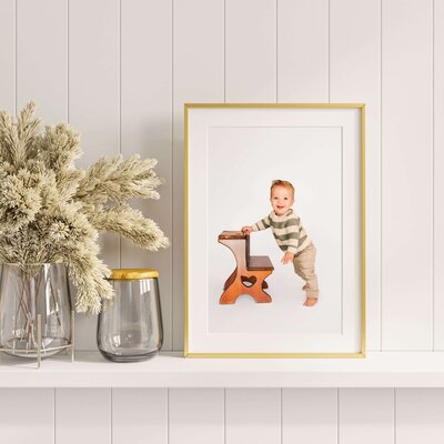 framed outdoor baby photo in Springfield MO