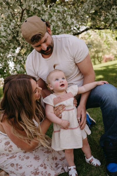 New mom to be sunset maternity shoot
