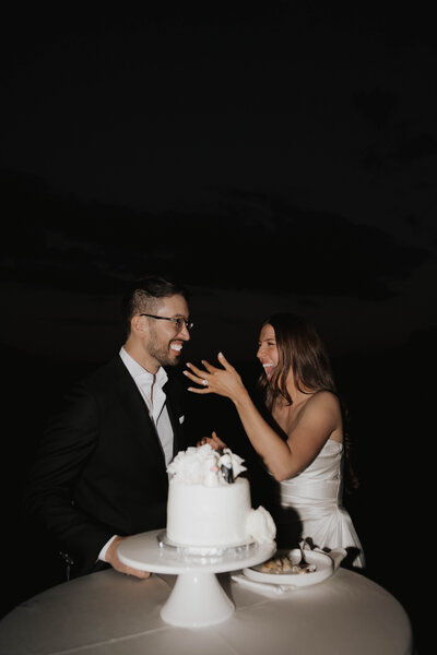 flash wedding photography at one of the best micro wedding venues in Colorado