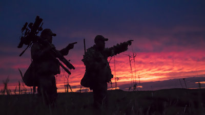 in the field with Jason Miller and Raven 6 Studios while filming wildlife in Nebraska