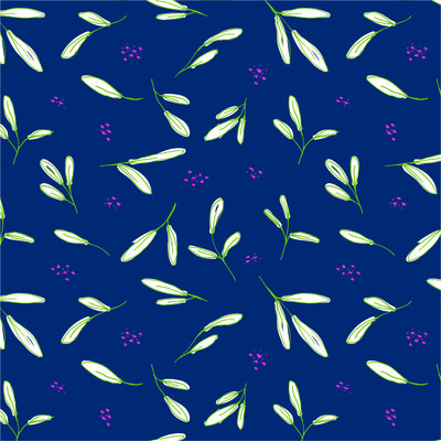 floral illustration, flowers, blue flowers, organic, botanical