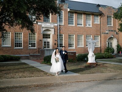 Wedding photography taken in Biloxi, Mississippi.