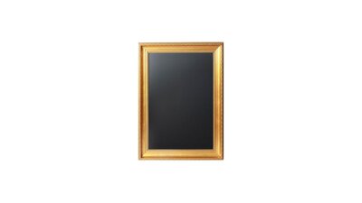 chalkboard - medium gold framed