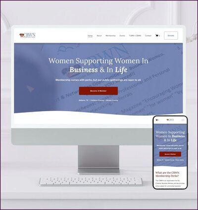 Responsive website mockup for Finnish Messiah Lutheran Church, showing a church service image and a 'Plan Your Visit' section on desktop and mobile screens.