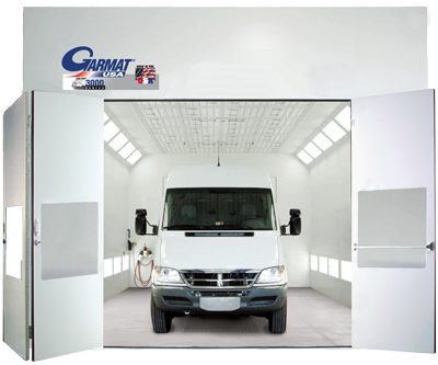 HIGH ROOF Spray Booth