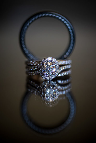 macro wedding ring shot Lincoln Nebraska