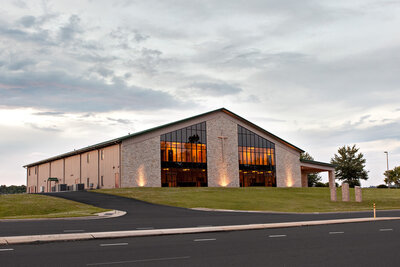 Upward Christian Fellowship facilities built by Cooper Construction