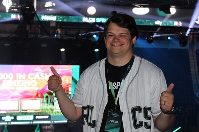 Headshot of Kyle Kube, a podcast member of the Boost Over Ball Rocket League Podcast