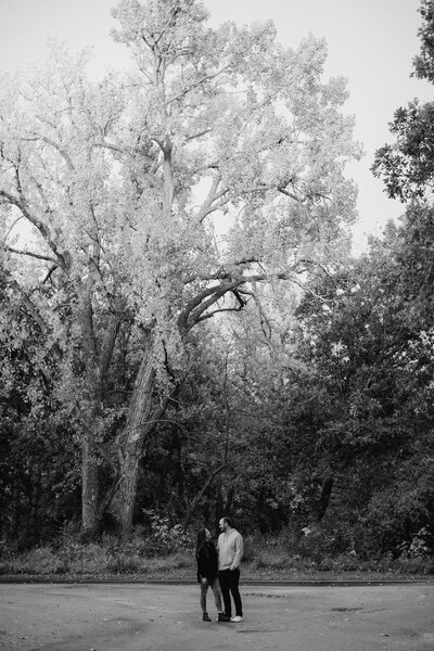 Engagement session at Kent Park near Iowa City