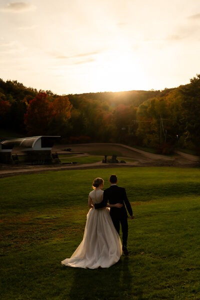 Golden Hour at Alpine Ski Club