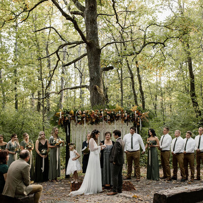 Take a peak at some of Florapine's images of a wedding at The Atrium.  There are some amazing shots of the  woods ceremony site and the reception space, as well as a food truck.