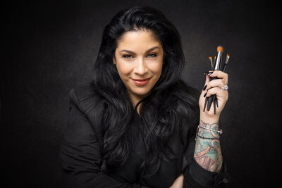 Barrington Headshot of a female makeup artist