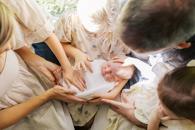 Greenville SC In home Newborn Family Photography Session 