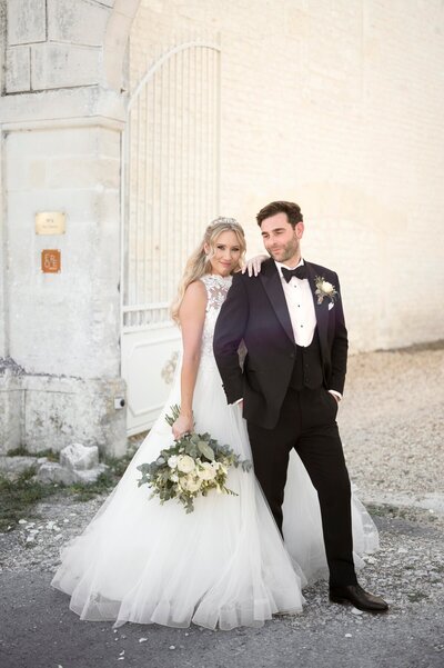 bride-groom-chateau-wedding
