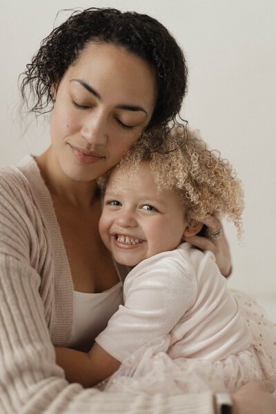 mother and child captured by Michigan photographers