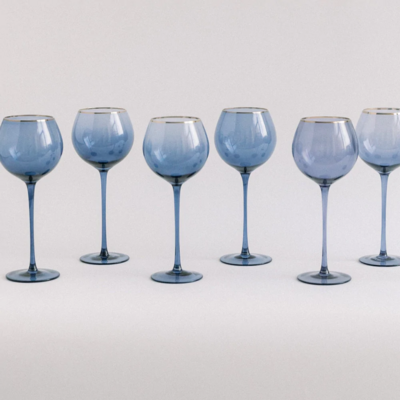 Juliet Midnight Blue Wine Glasses