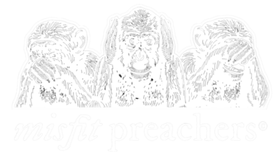 Misfit Preachers Logo Rachelle Deem Website Design Portfolio