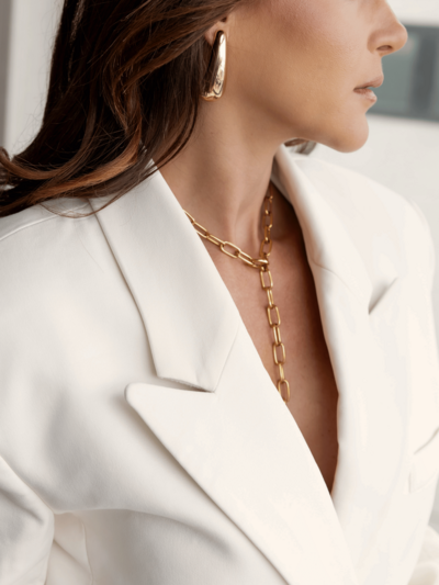 Shop Rose Prada’s curated fashion looks featuring neutral tones, vintage vibes, and timeless tailored pieces.