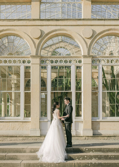 chloe-winstanley-weddings-syon-park-elie-saab-gown-conservatory