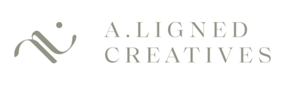 Logo A.ligned Creatives branding agency