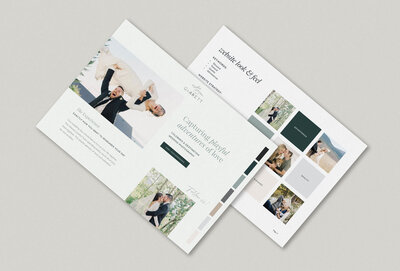 website strategy template for photographer