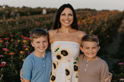 family session in deerfield wi