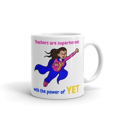 Superhero Teacher Mug