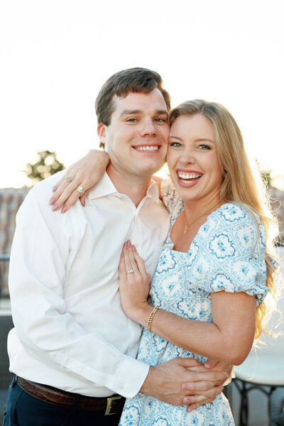 Blue Classic Engagements Film Photography Hope Gray Photo1