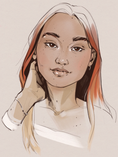 Alani Phoenix character portraits